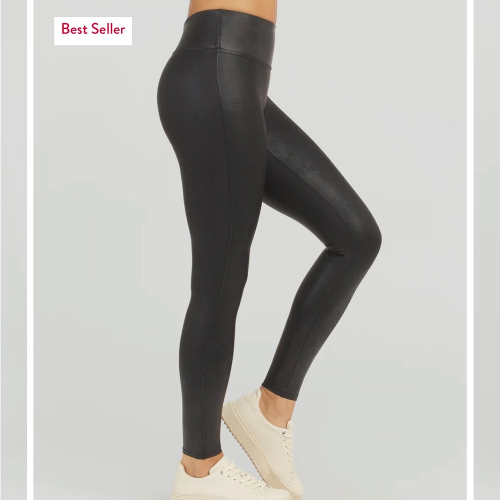 Spanx Faux Leather Leggings